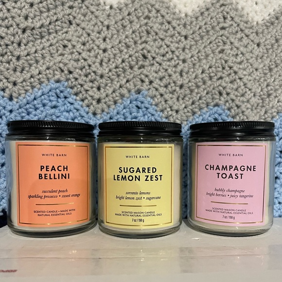 Bath & Body Works Bath & Body Bath And Body Single Wick Candles In